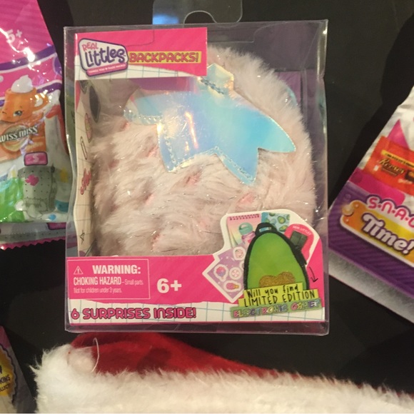 Shopkins Real Littles Christmas Lot Snack Time, Backpack, Micro mart, Mini Packs - Picture 4 of 9